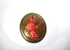 Antique Japanese Female Large Brooch Pin 112120