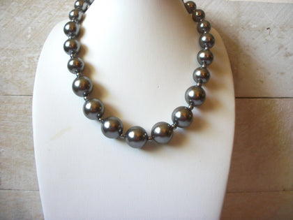 Retro Silver Toned Necklace 51620