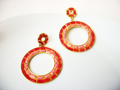 Retro Massive Circle Earrings 8316
