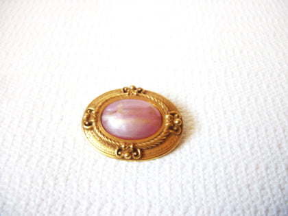 Vintage Victorian Glass Brooch Pins 8316 Frosted Glass