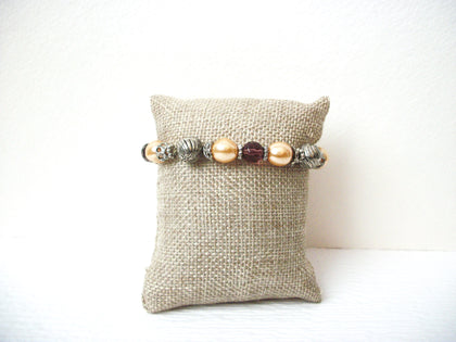 Retro Faux Pearl Glass Bracelet 112220