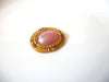 Vintage Victorian Glass Brooch Pins 8316 Frosted Glass