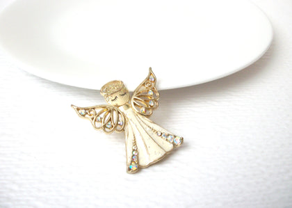 Vintage Aurora Borelias Angel Brooch Pin 112120