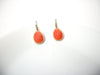 Retro Gold Orange Dangle Earrings 112120