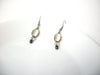 Retro Czech Glass Dangle Earrings 112120