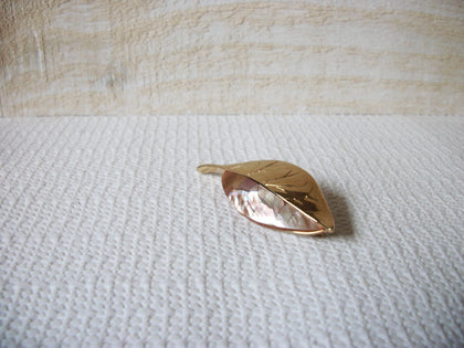 LC Stamped Leaf Brooch 51720