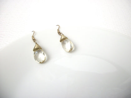 Retro Clear Dangle Earrings 112120
