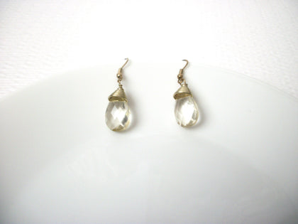 Retro Clear Dangle Earrings 112120