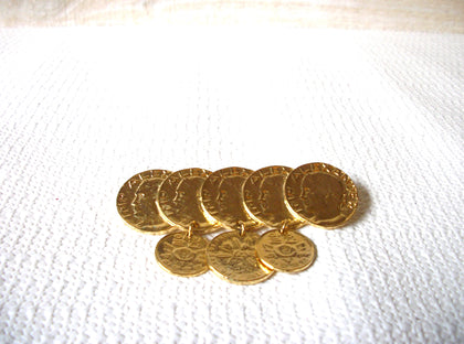 Retro Replica Coins Brooch 51720
