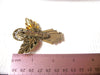Vintage Victorian Brass Angel Brooch Pin 8316 Larger