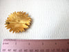 Vintage Enameled Rhinestones Flower Pin 121416