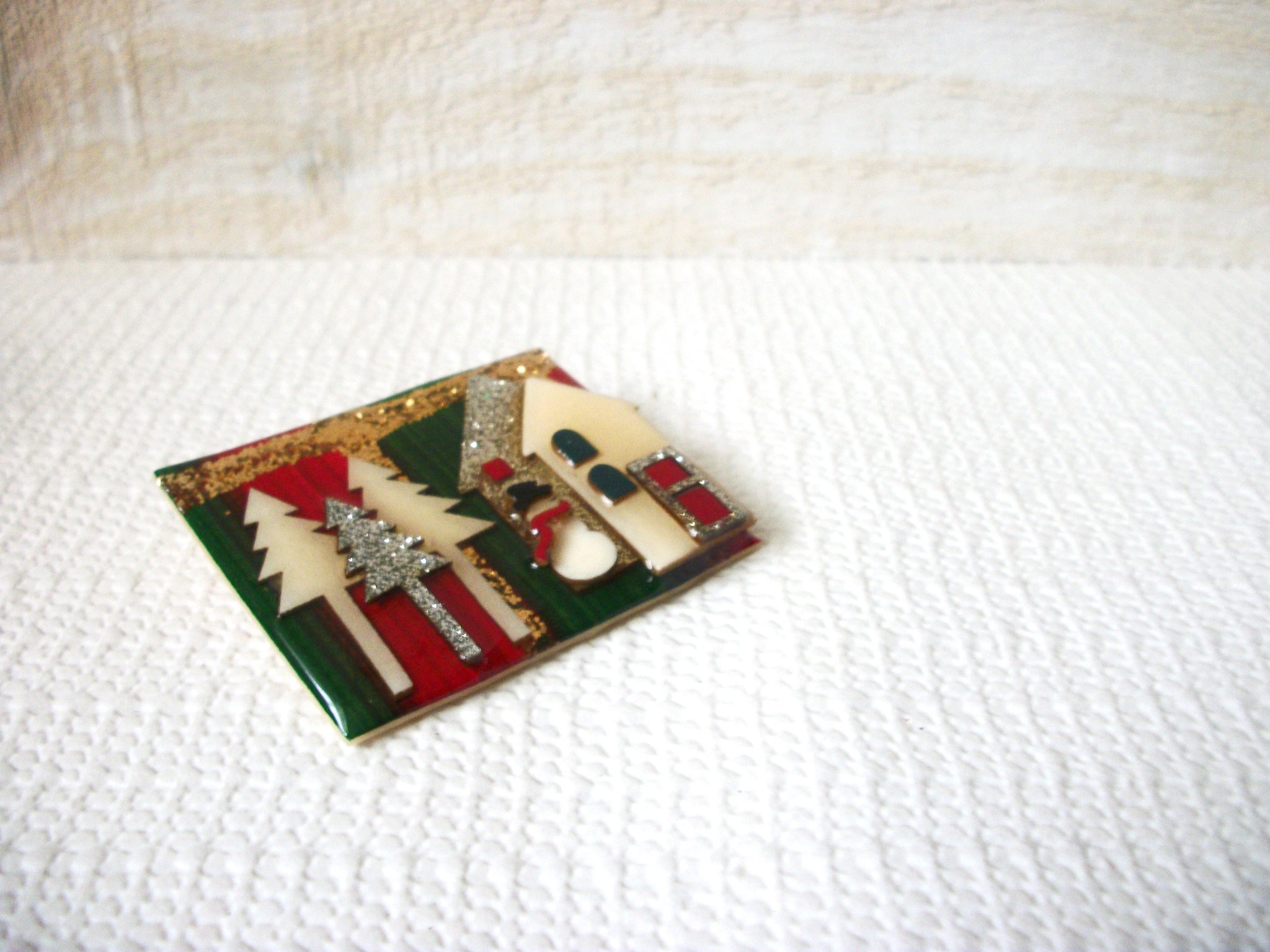Rare Lucinda House Pins, Christmas Designs By Lucinda 51820