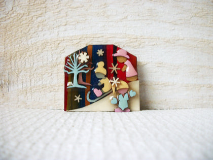 Rare Lucinda Little People Pins, Christmas Designs By Lucinda 51820