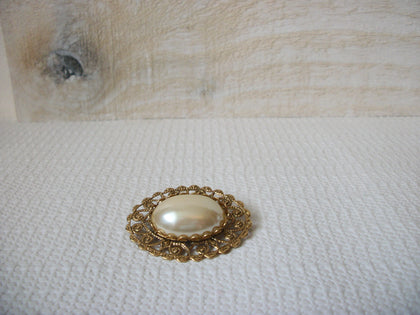 Vintage Faux Pearl Brooch 51820