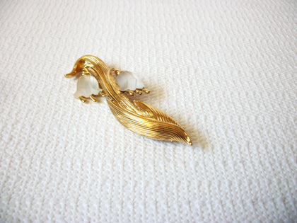 Vintage MONET Floral Brooch Pin 121416