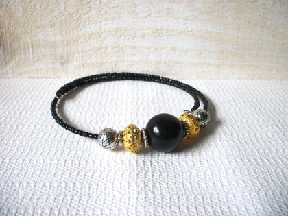 Retro Black Gold Choker Necklace 52020