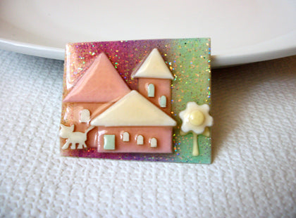 Lucinda Pastel House Cat Pins 121416