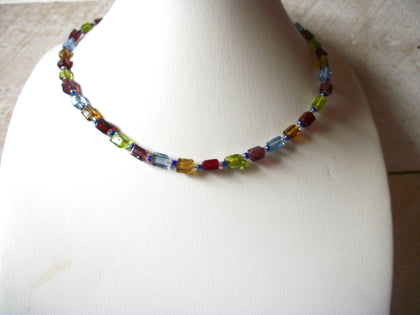 AERO Vintage Glass Necklace Choker 52020