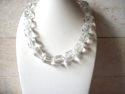 Retro Ice Clear Beads Necklace 52020
