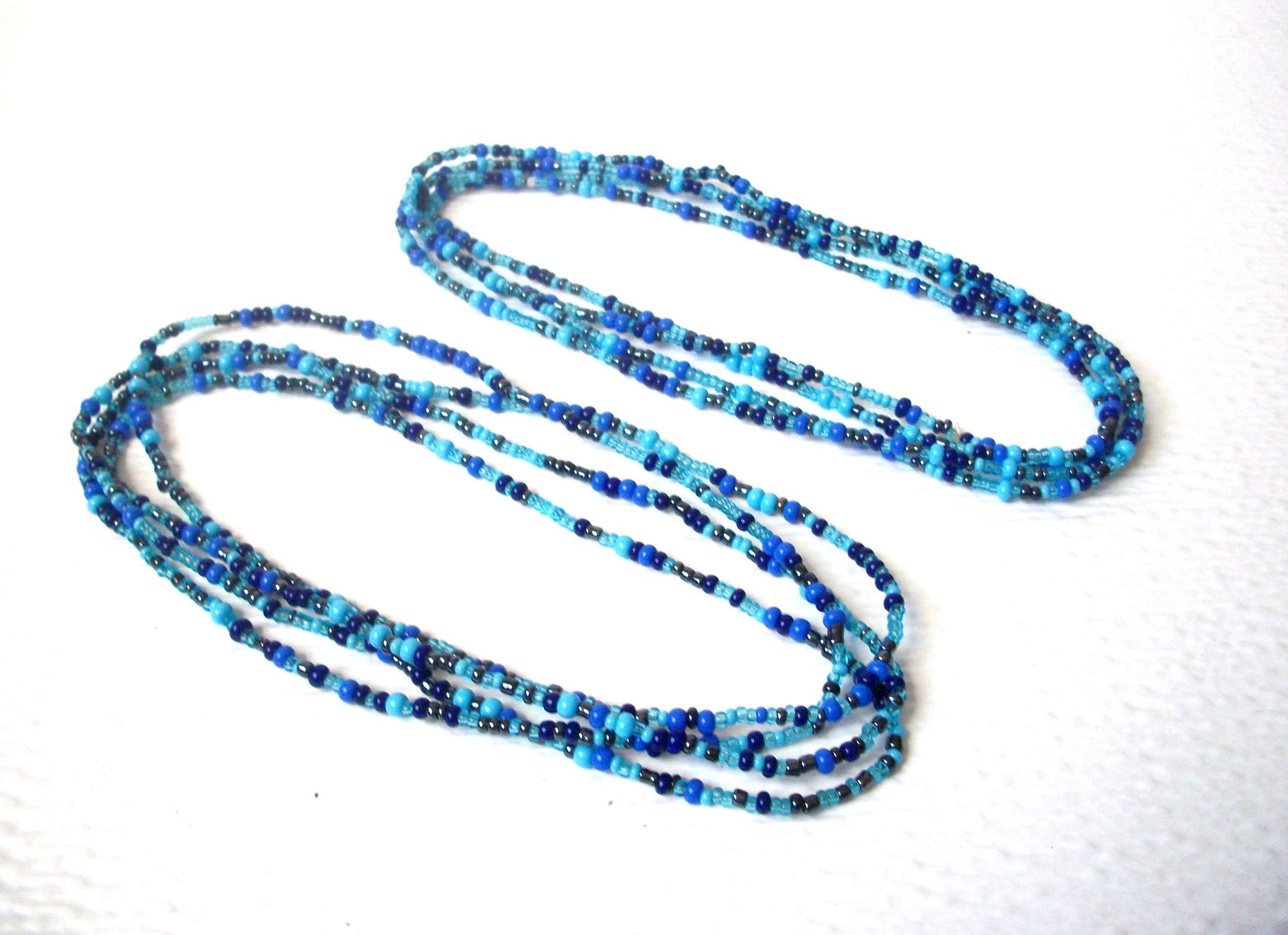 Vintage Glass Seed Beads 2 Strands Necklaces 112520