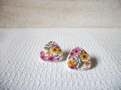 Vintage Old Plastic 1950s Earrings 52020