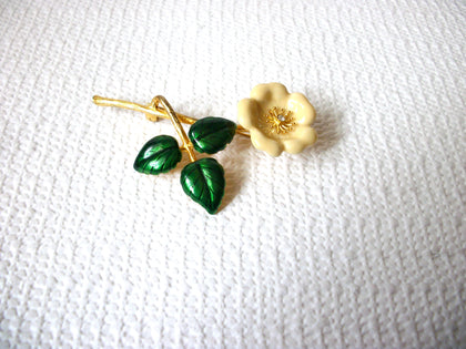 MMA Stamped Floral Brooch Pin 41020