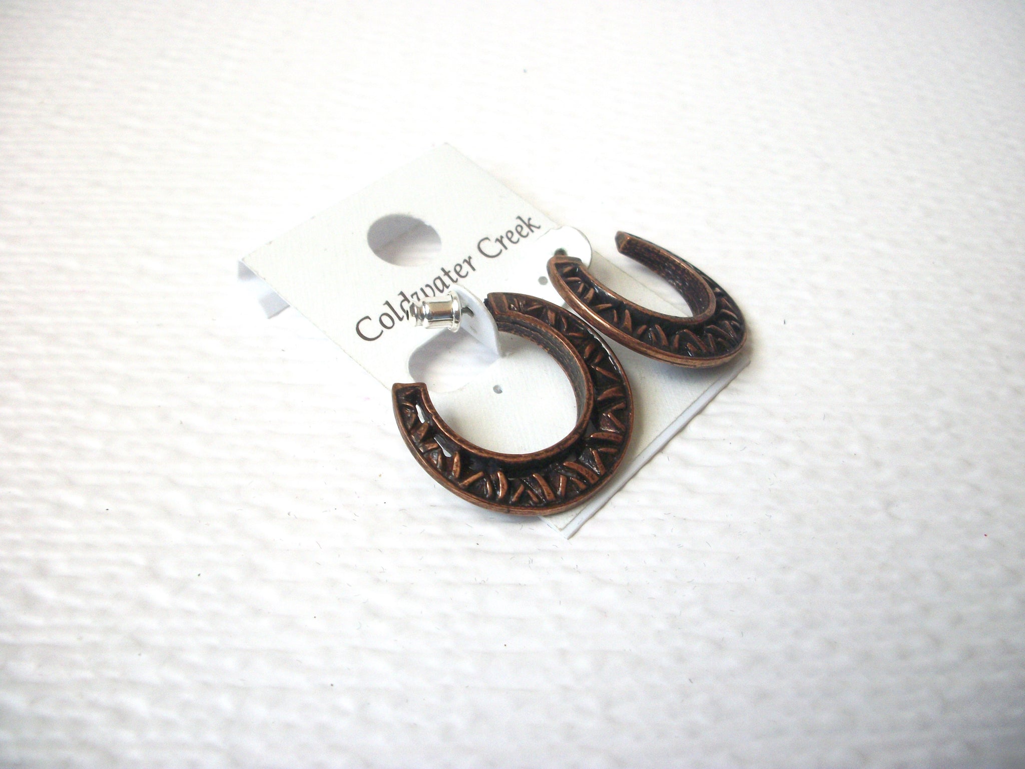 Vintage Coldwater Creek Hoop Earrings 112520