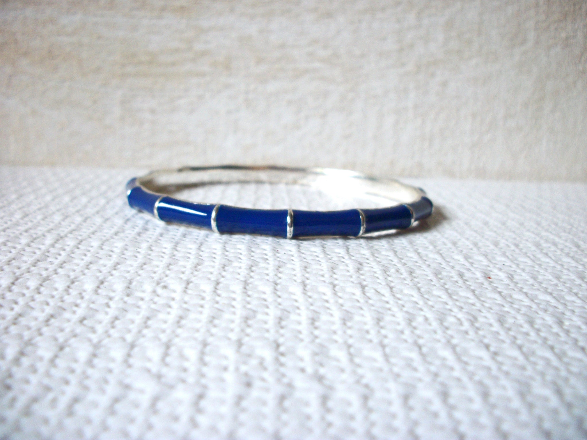 Retro Enameled Bamboo Bangle 52120