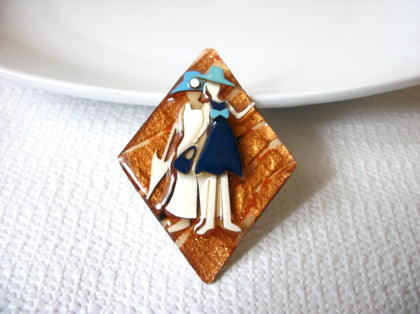 Lucinda Glitter Woman Pins 41020