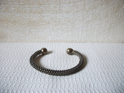 Retro Silver Toned Metal Cuff 52120
