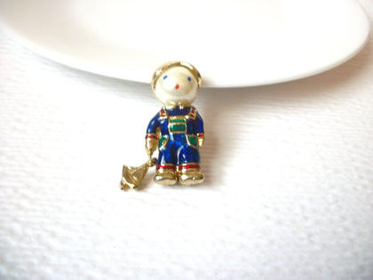 Vintage Little Child Brooch Pin 112620