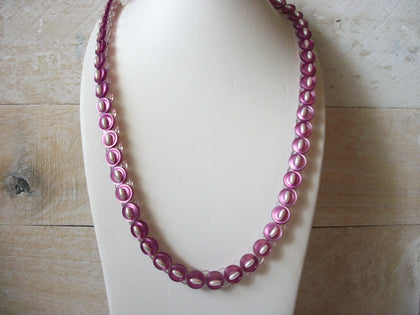Retro Reversible Lucite Necklace 52220