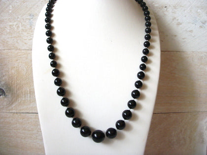 Black Retro Necklace 52220