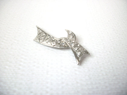 Vintage Flying In The Wind Rhinestone Brooch Pin 113020