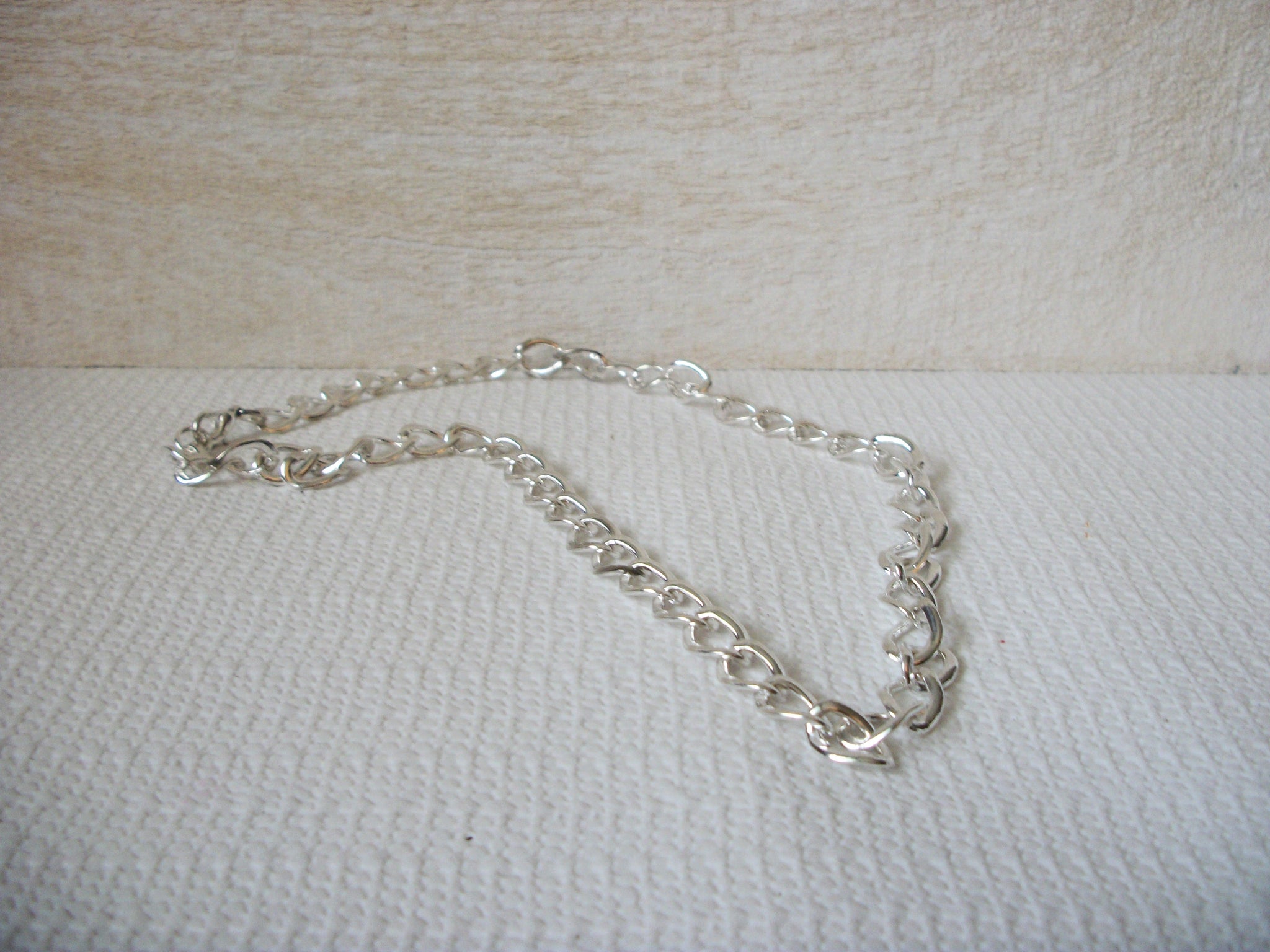 Retro Silver Link Alloy Necklace 52220