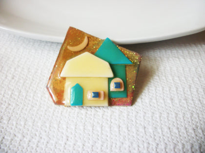 Lucinda Crescent Moon House Pins 41020