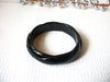 Retro Black Hand Molded Bangle Bracelet 42120