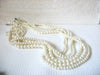 Massive Theater Simulated Pearls Necklace 52220