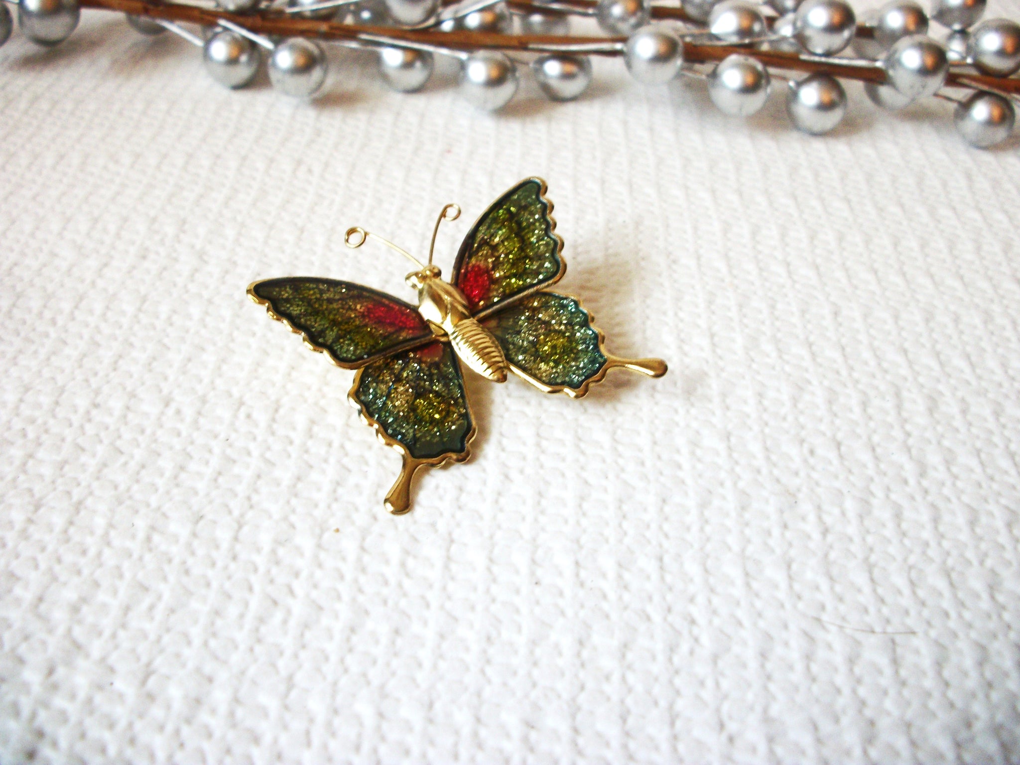 Vintage Butterfly Brooch 42120