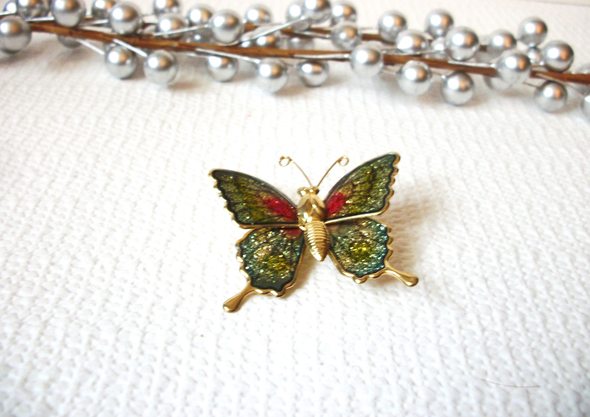 Vintage Butterfly Brooch 42120