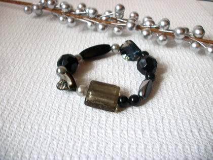 Vintage German Glass Shell Bracelet 42120