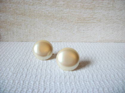 Vintage 1950s Faux Pearl Earrings 52320