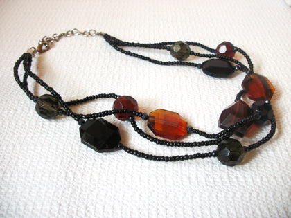 Vintage Glass Necklace 42120