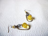 Retro Yellow Gray Dangle Earrings 52320