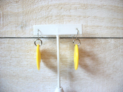 Retro Yellow Dangle Earrings 52320