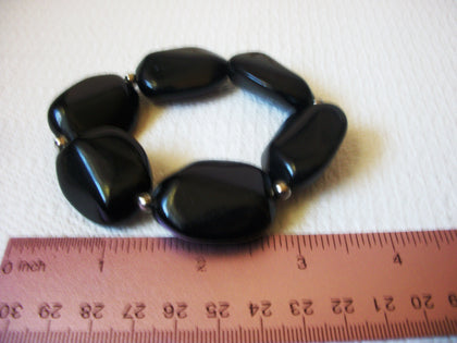 Vintage Chunky Black Bracelet 42220