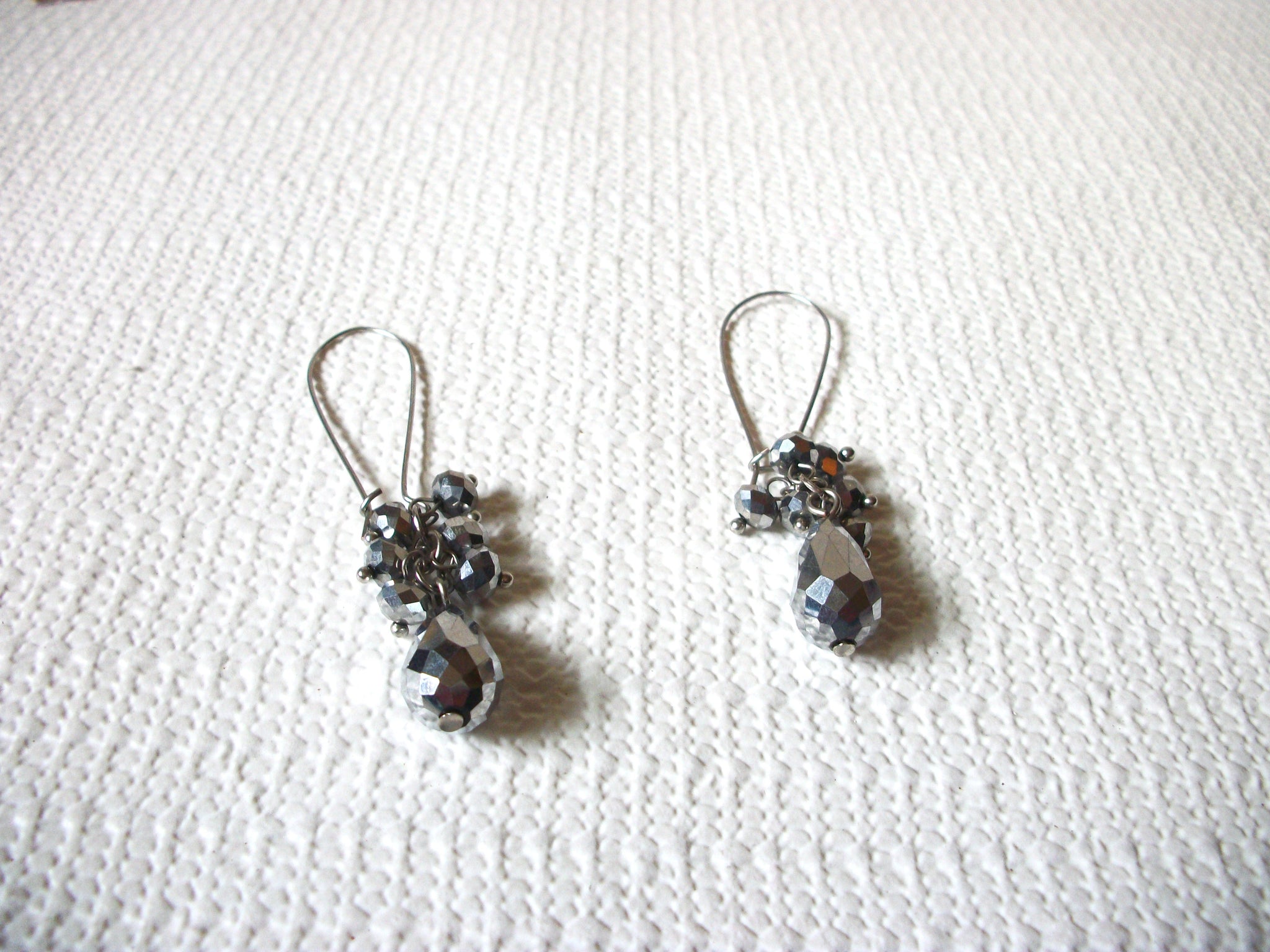 Retro Silver Dangle Earrings 52320