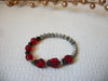 Vintage Ladybug Glass Bracelet 42220