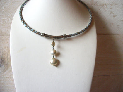 Bohemian Distressed Choker Necklace 52420