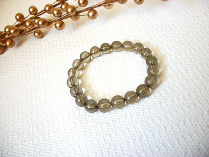 Hand Strung Smokey Gray Bracelet 42220